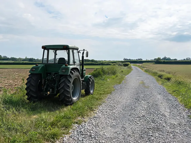 Farm access tracks